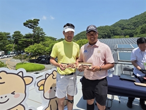 KPGA 선수권의 ‘한우 BBQ’ 간식…“한우 먹으니까 힘나요”